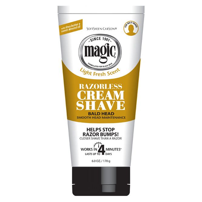 Magic Razorless Cream Shave -Bald Head