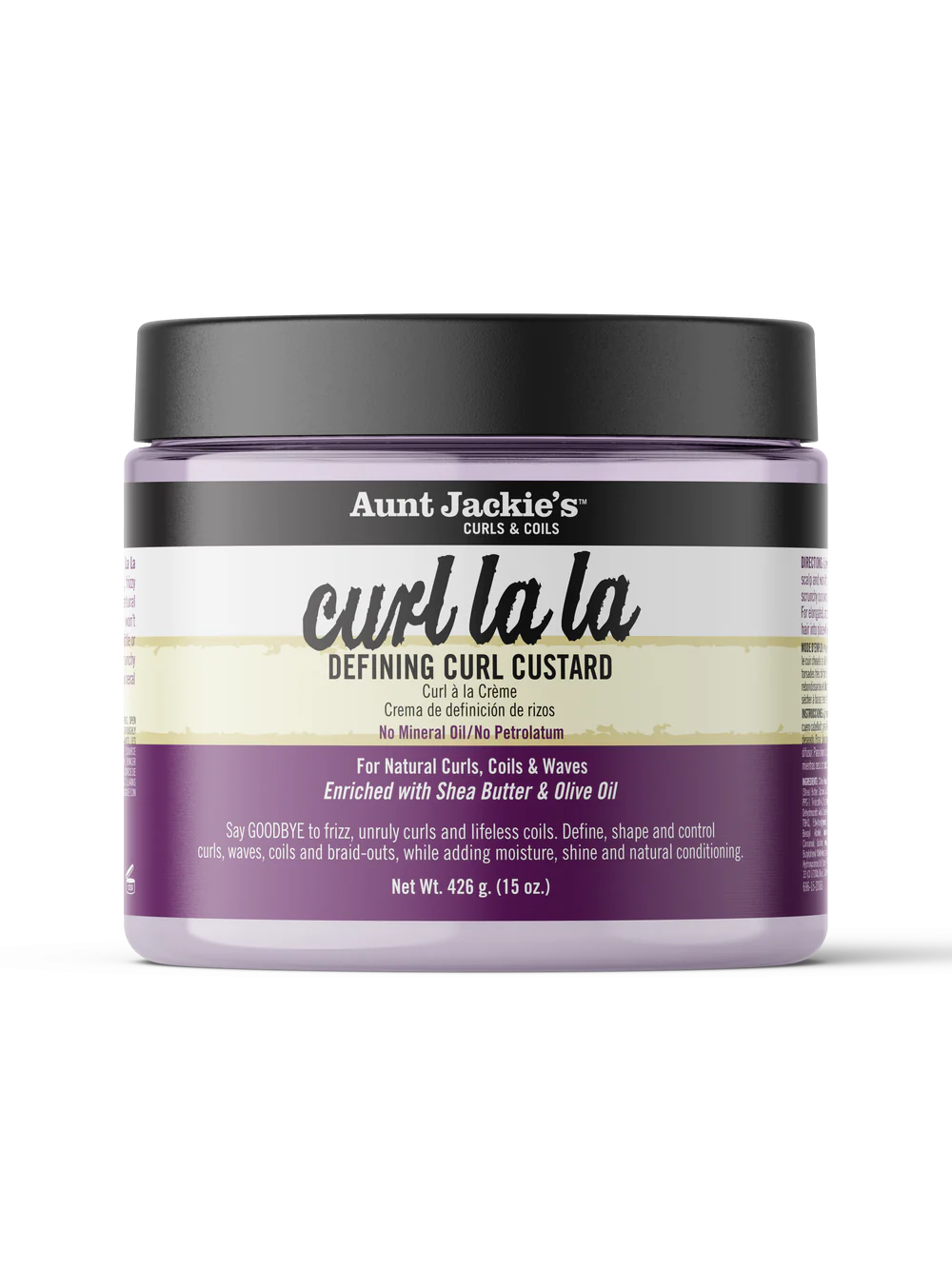 Aunt Jackie's Curl La La Defining Curl Custard 15oz