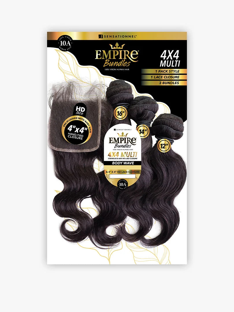 Empire Bundles 4x4 Multi Pack Body Wave