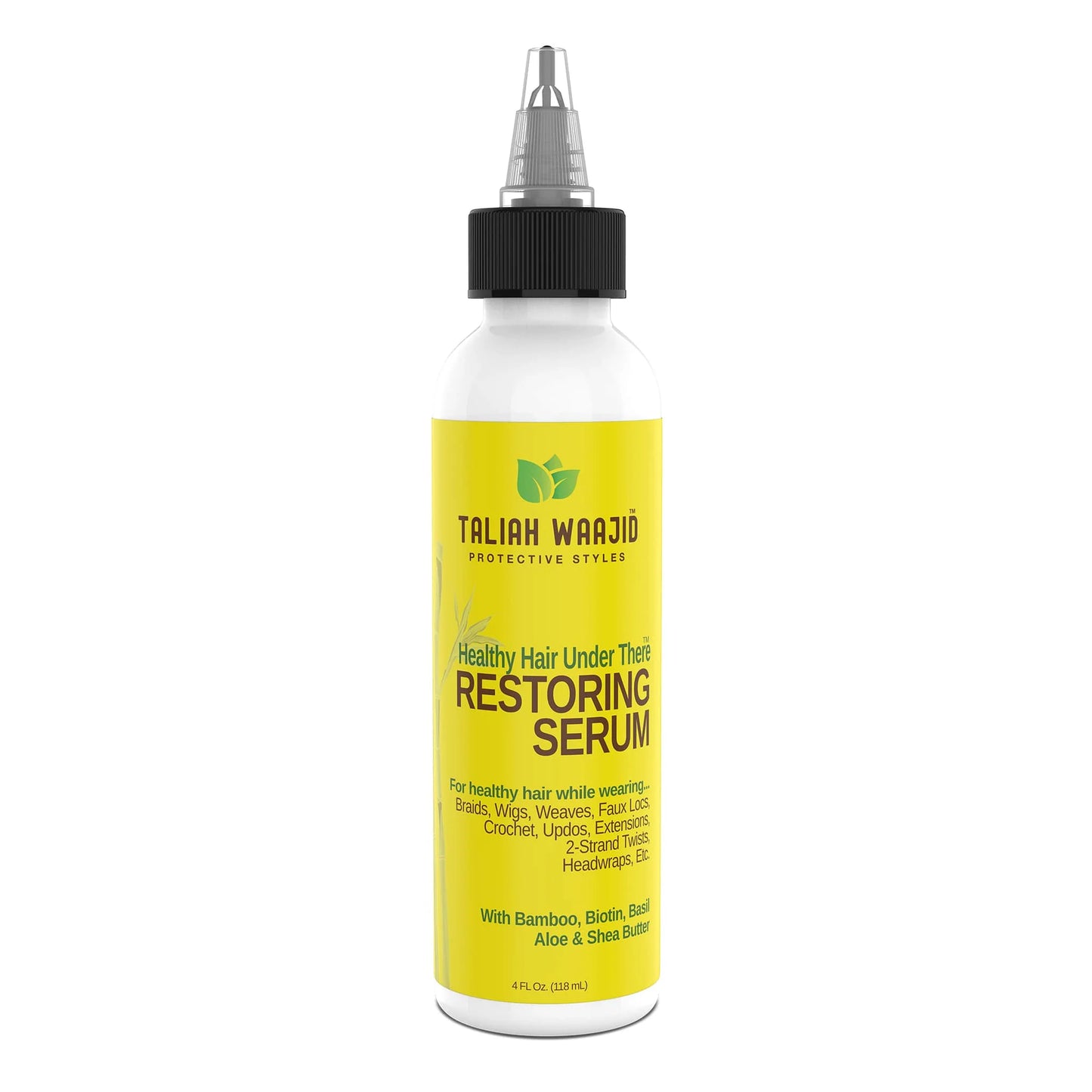Taliah Waajid Bamboo, Avocado And Peppermint Conditioning & Restoring Serum 4oz