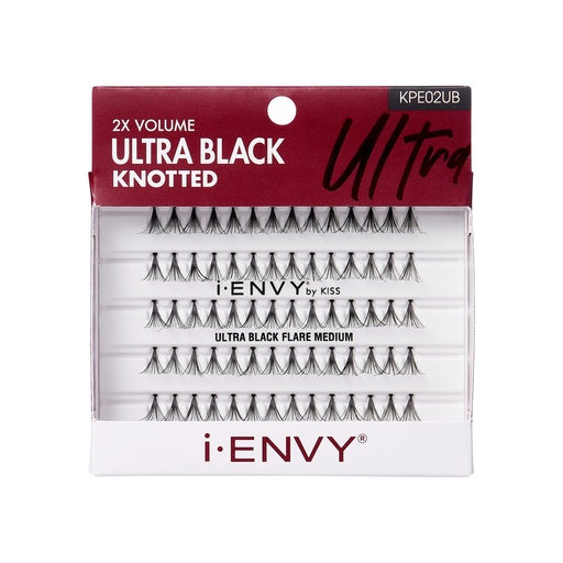 Kiss I-Envy 2X Volume Ultra Black Flare Knotted