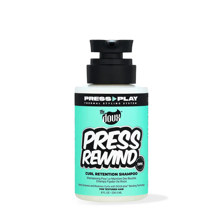 The Doux Press Rewind Curl Retention Shampoo