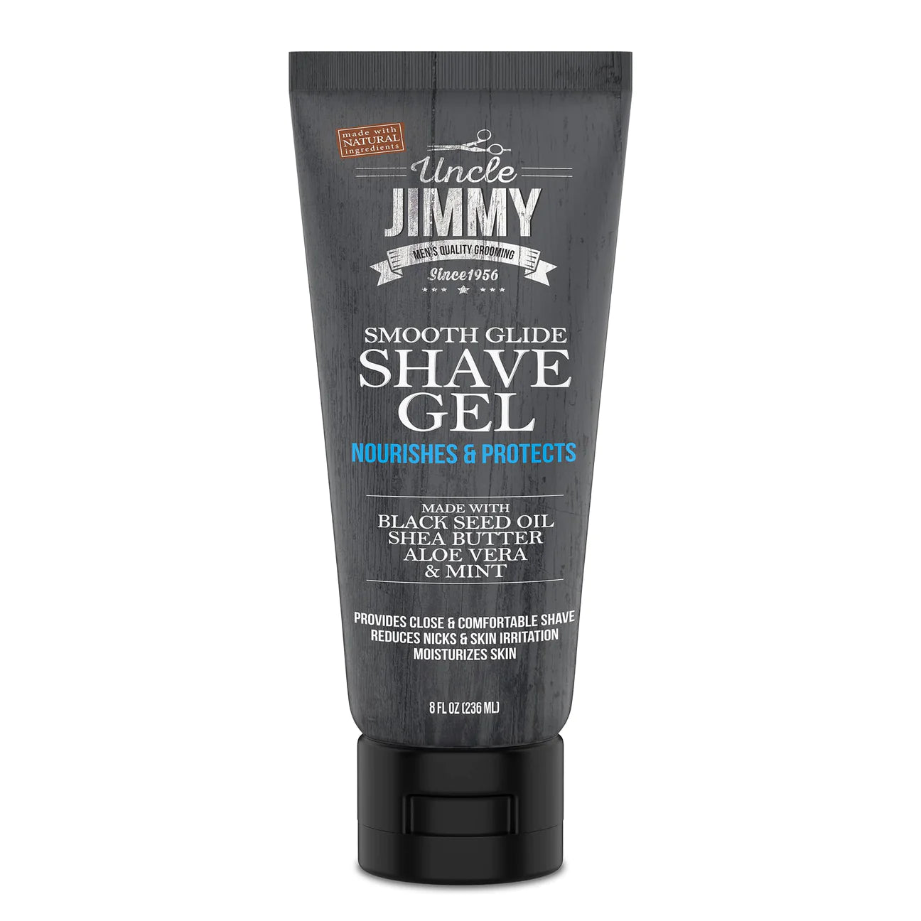 Uncle Jimmy Smooth Glide Shave Gel 8oz