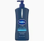 Vaseline Men Cooling Hydration 3 in 1 Body Face and Hands Lotion 20.3oz