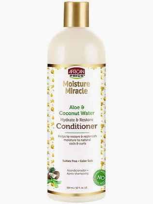 African Pride Moisture Miracle Aloe & Coconut Water Conditioner