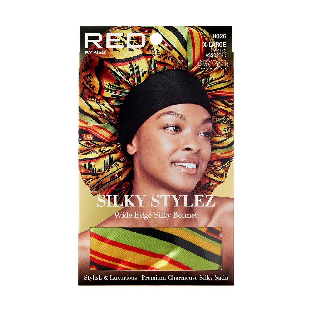 Red by Kiss Wide Edge Silky Bonnet