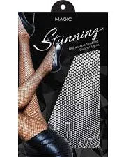 Magic Collection Stunning Rhinestone Fishnet Tights