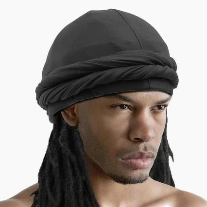Titan Silky Satin Lined Turban Du-Rag