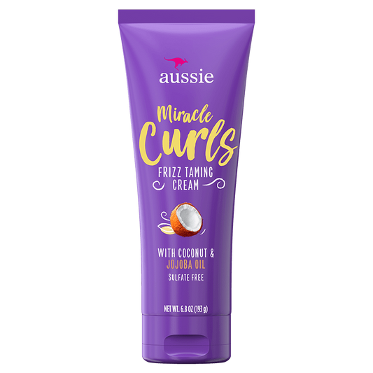 Aussie Miracle Curls Frizz Taming Cream 6.8 oz