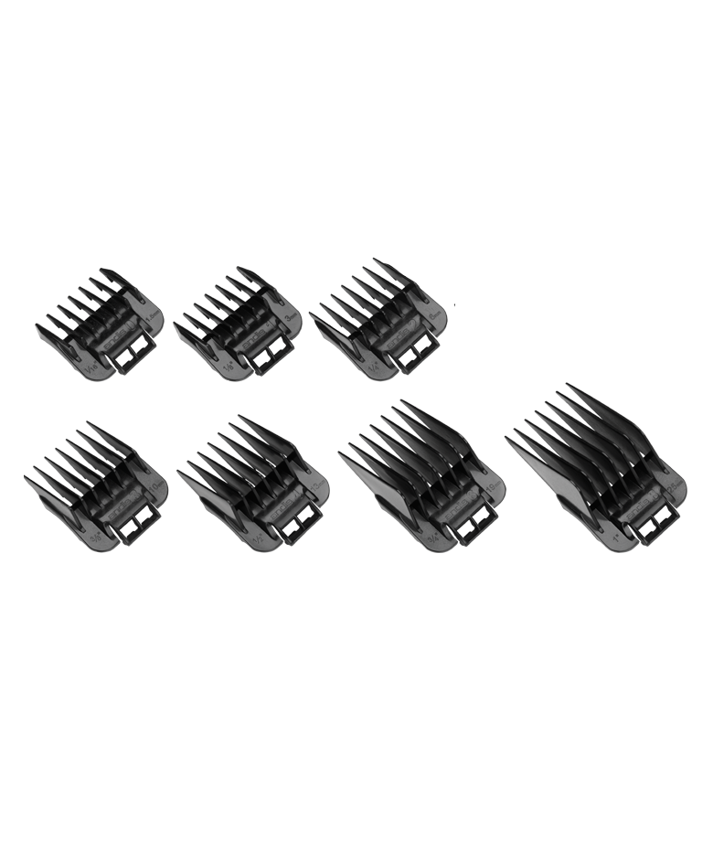 Andis Snap-On Attachment Combs-7pcs