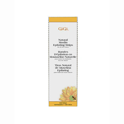 GiGi Natural Muslin Strips, Large