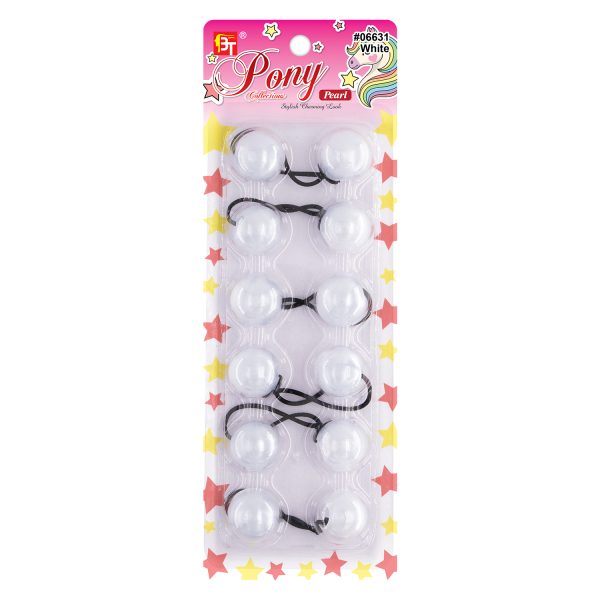BT Pearl Ponytail Holder 25MM