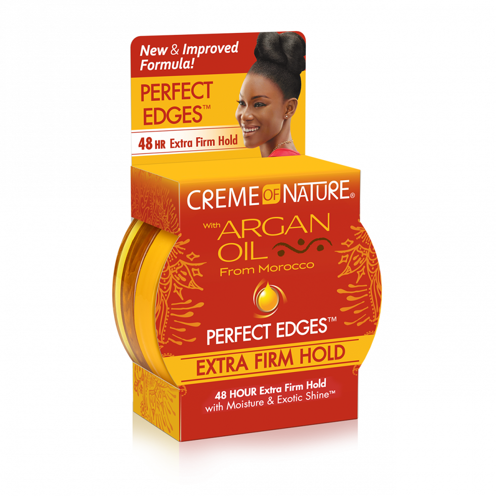 Creme of Nature Argan Oil Perfect Edges Extra Firm Hold 2.25 oz.