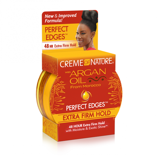 Creme of Nature Argan Oil Perfect Edges Extra Firm Hold 2.25 oz.