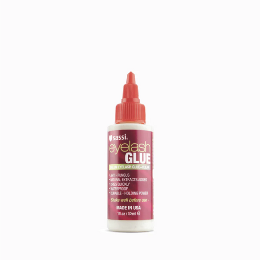 Sassi Eyelash Glue Clear 1oz