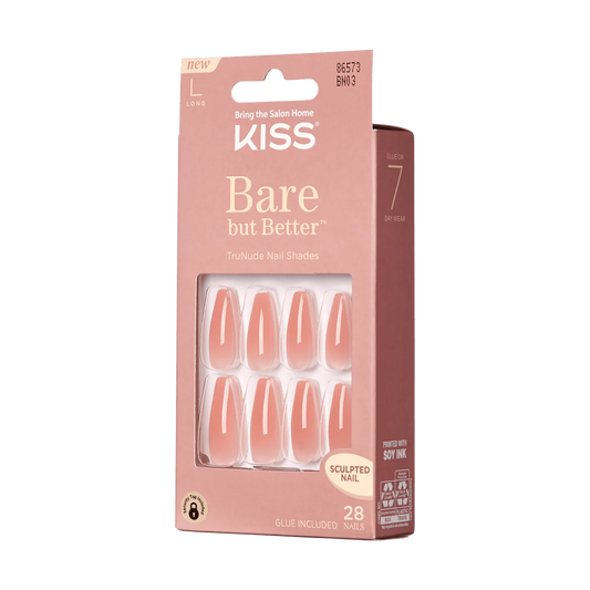 Kiss Bare but Better Nude Glow Nails BN03