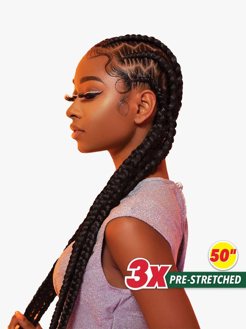 3X X-Pression Pre-Stretched Braid 50"