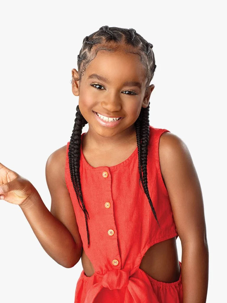 3X Xpression Kids Pre-Stretched Braid 28"