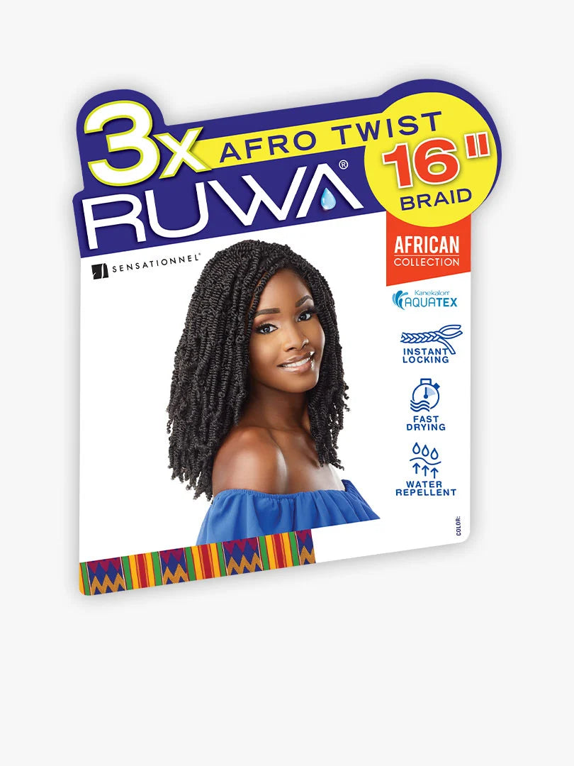 3X Ruwa Afro Twist 16"