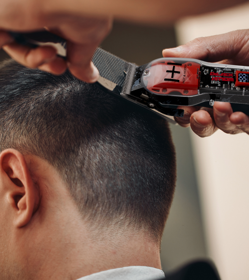Hot & Hotter Pro Rechargeable Clippers Black Venom