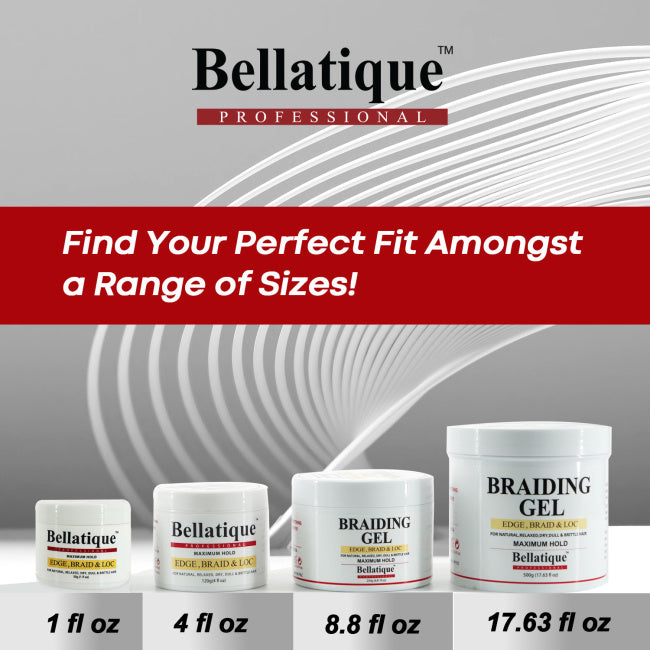 Bellatique Braiding Gel Edge, Braid & Loc