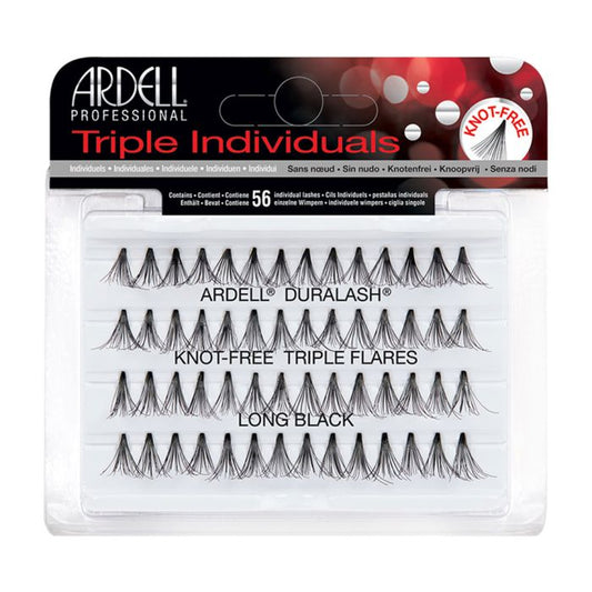 Ardell Knot-Free Flared Triple Lashes Individual