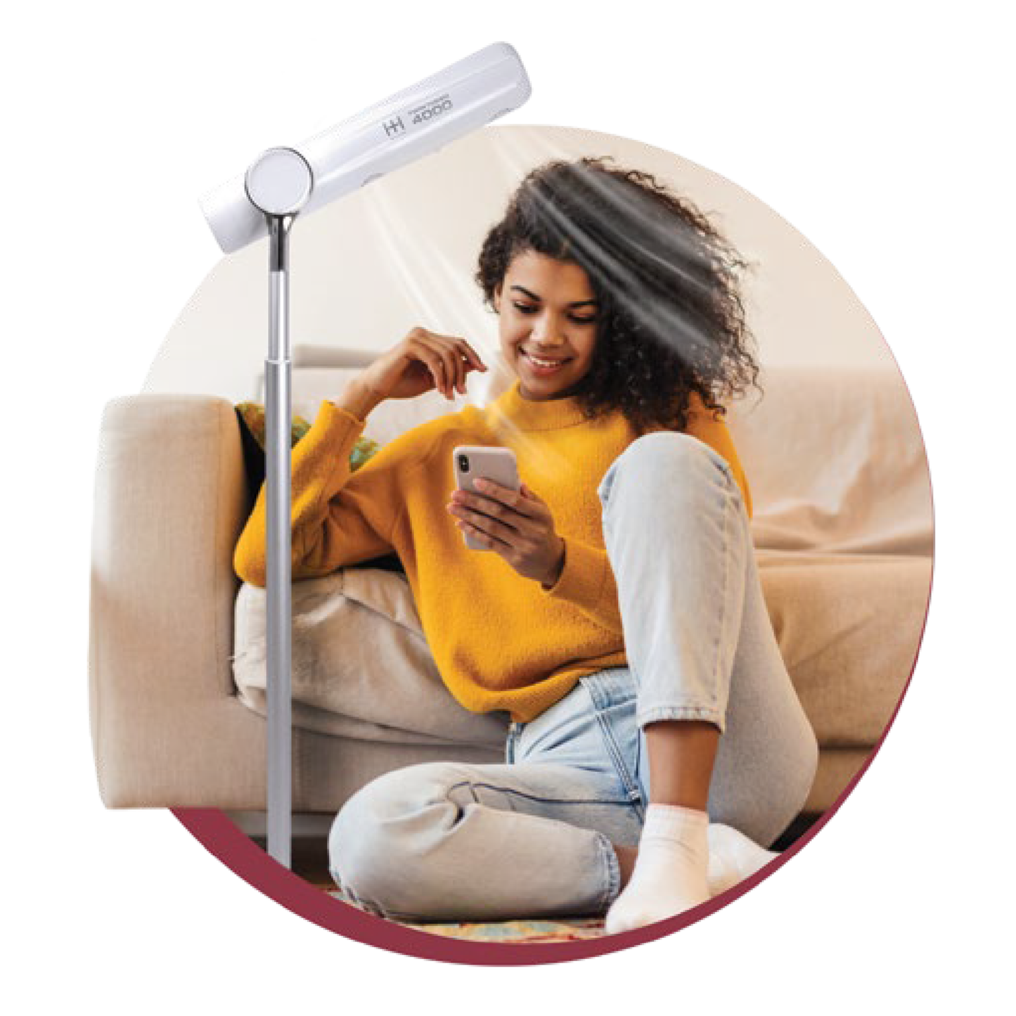 Hot & Hotter Twin Turbo 4000 Adjustable Handsfree Stand Drye