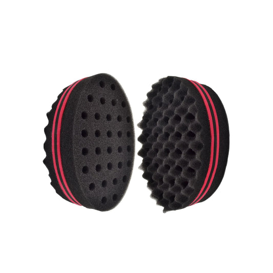 Twist Sponge Hair Brush Double Sided