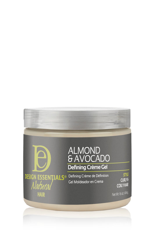 Design Essentials Almond & Avocado Curl Defining Crème Gel 16oz