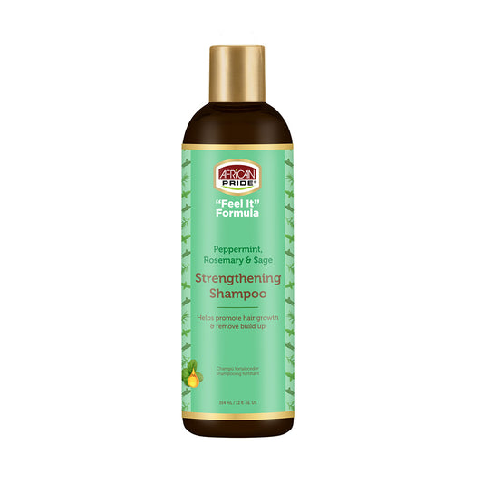 African Pride Feel It Formula Strengthening Shampoo