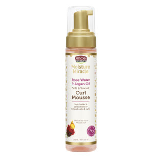 African Pride Moisture Miracle Rose Water Mousse 8.5oz