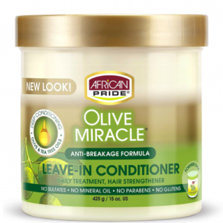 African Pride Olive Miracle Leave-In Conditioner 15oz