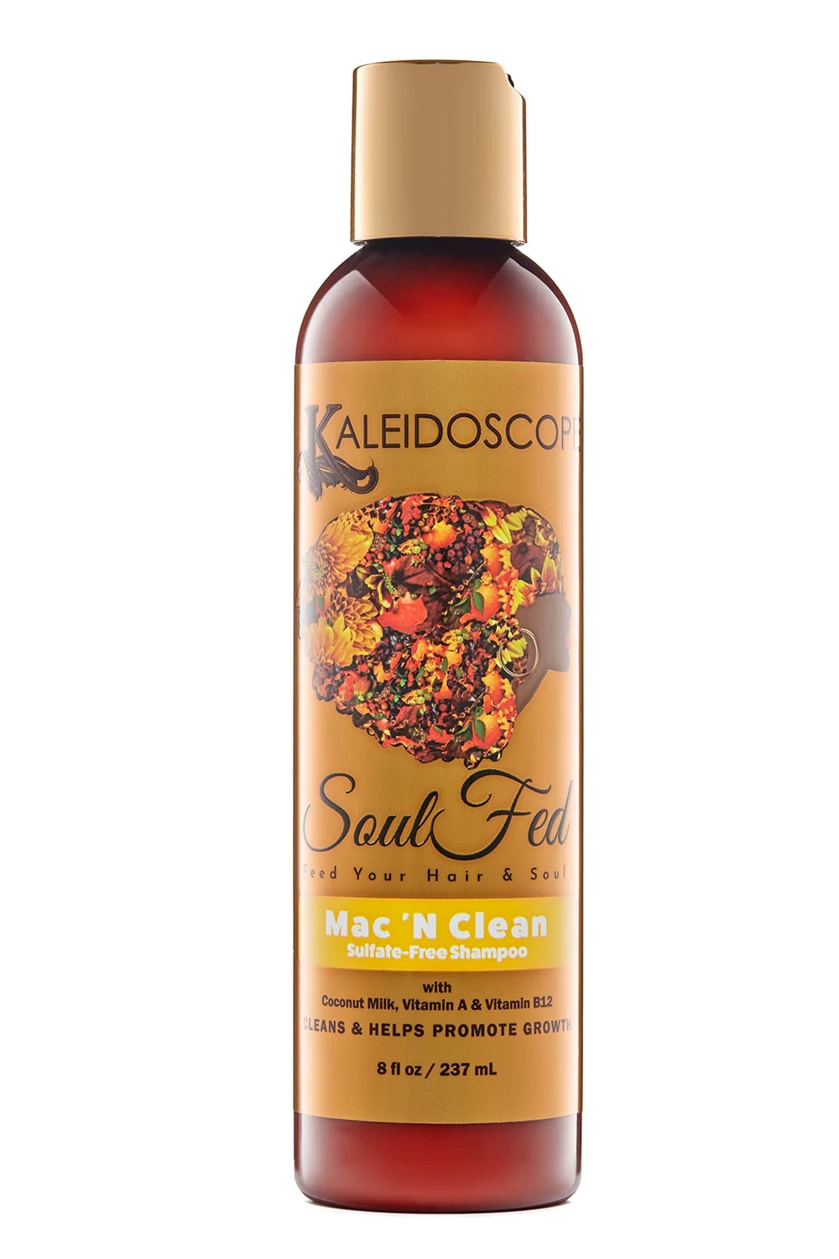 Kaleidoscope SoulFed Mac 'N Clean Shampoo 8oz