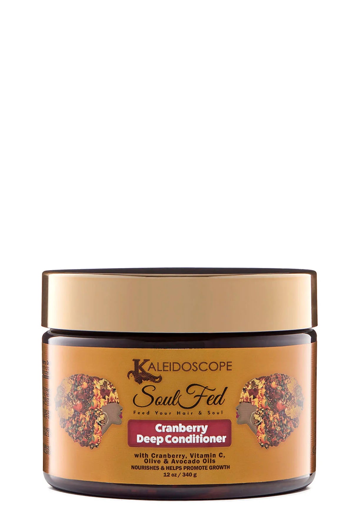 Kaleidoscope SoulFed Cranberry Deep Conditioner 12oz