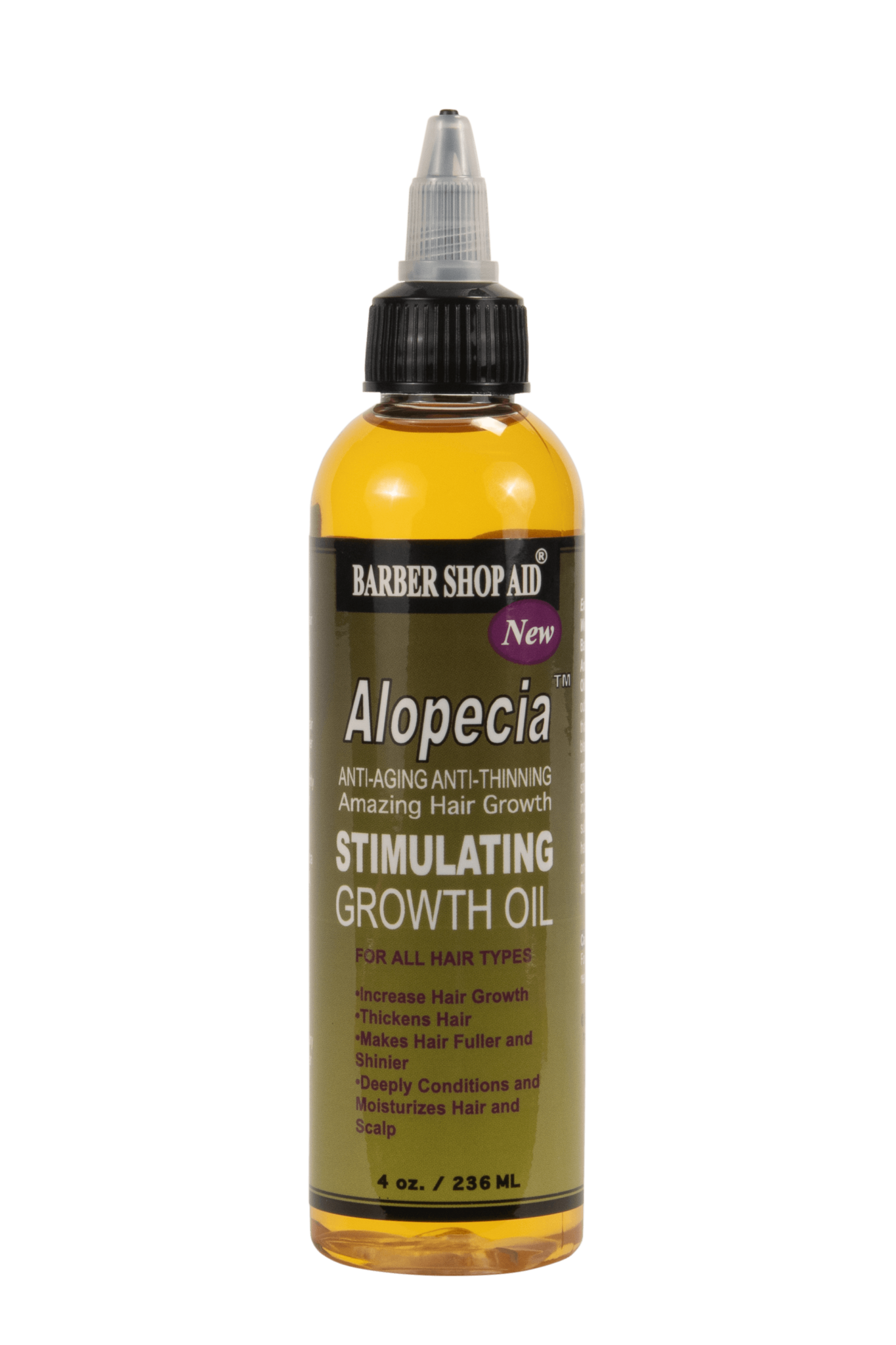 Barber Shop Aid Alopecia Growth Oil 4oz