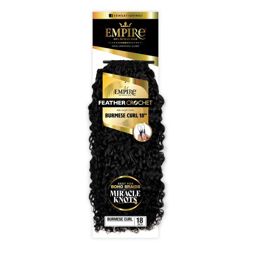 Empire Feather Crochet Burmese Curls 18'