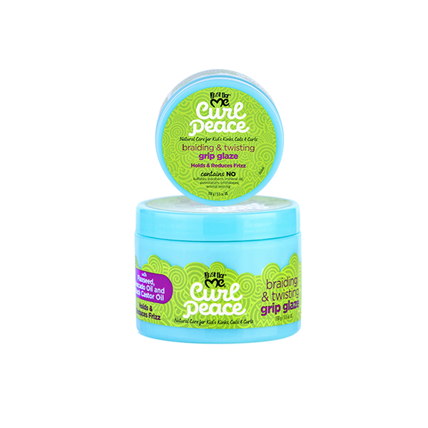 Just For Me Curl Peace Braiding & Twisting Grip Glaze 5.5 oz