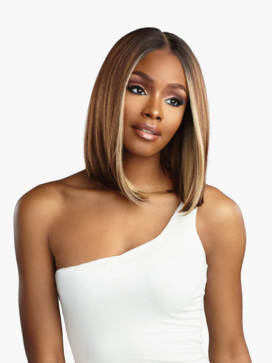 Butta Lace Human Hair Blend Bob 12" Wig