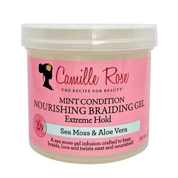 Camille Rose Mint Condition Nourishing Braiding Gel 12oz