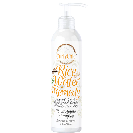 CurlyChic Rice Water Revitalizing Shampoo 8oz