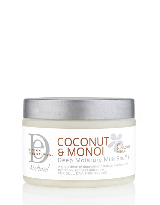 Design Essentials Coconut & Monoi Deep Moisture Milk Souffle 12oz