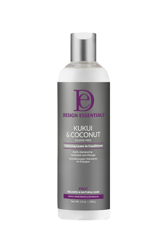 Design Essentials Kukui & Coconut Leave-In Conditioner 12oz