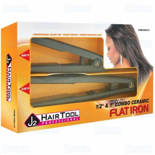 J2 Hair Tool Flat Iron Combo