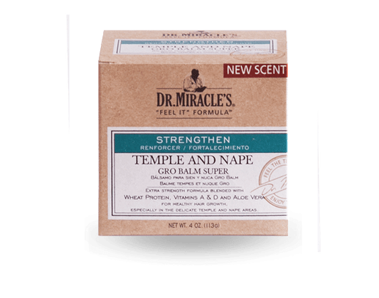 Dr. Miracle's Temple & Nape Gro Balm Super