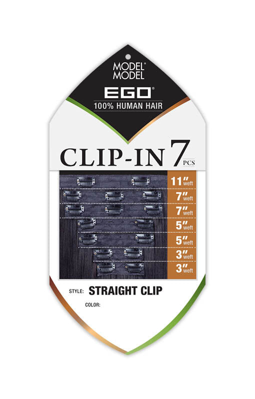 EGO STRAIGHT 7PCS Clip-In 18"