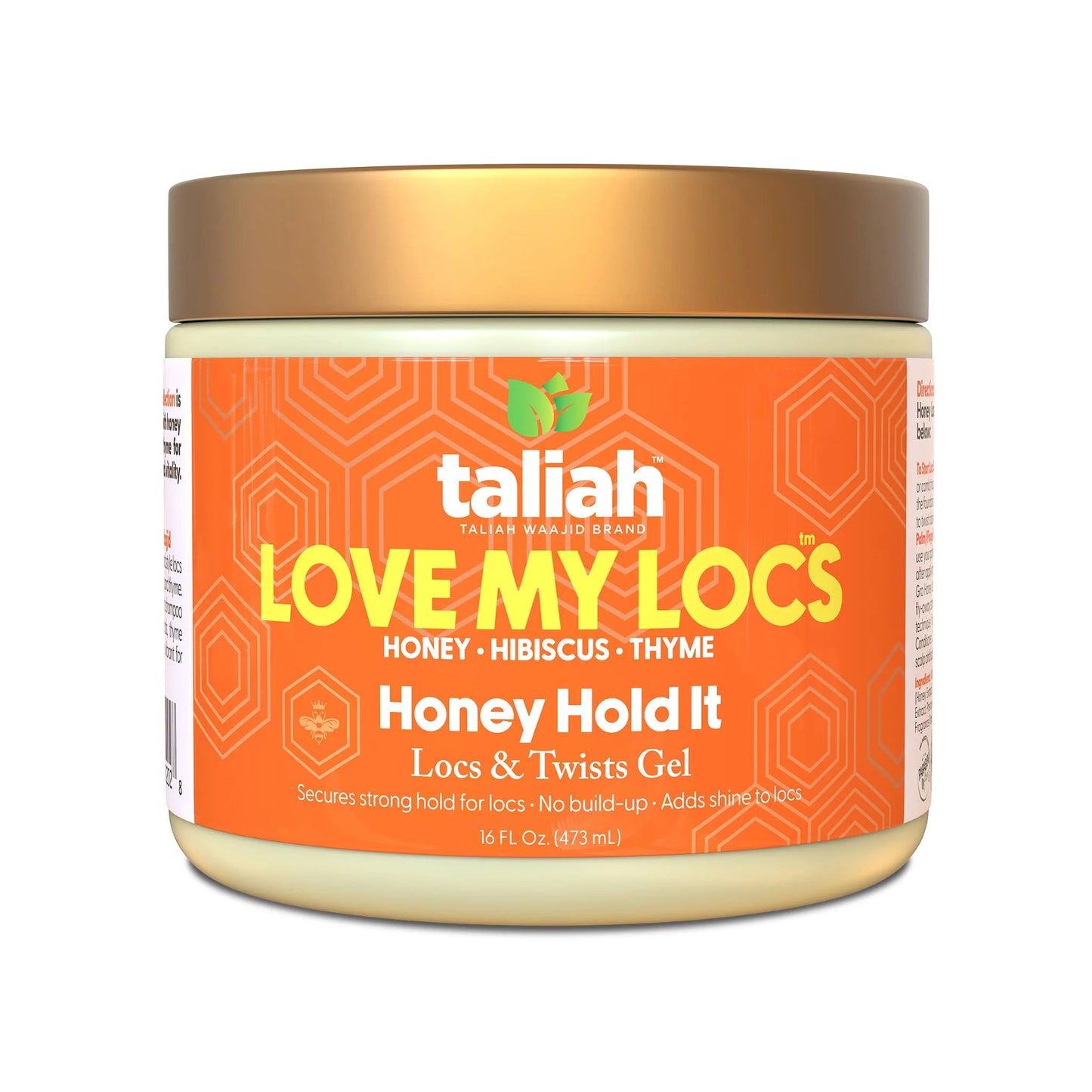 Taliah Waajid Honey Hold It Locs & Twists Gel 16oz