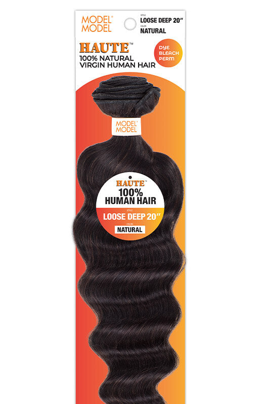 Haute Loose Deep 100% Virgin Human Hair -Natural