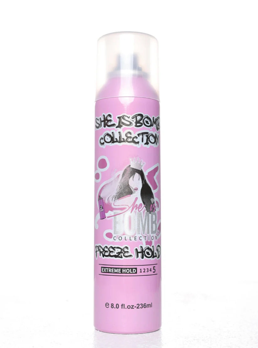 She is Bomb Freeze Spray