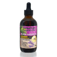 Jamaican Mango & Lime Black Castor Oil -Lavender