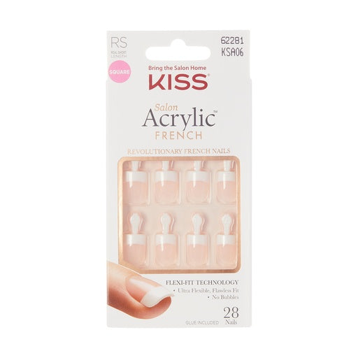 Kiss Salon Acrylic French -Pet Peeve
